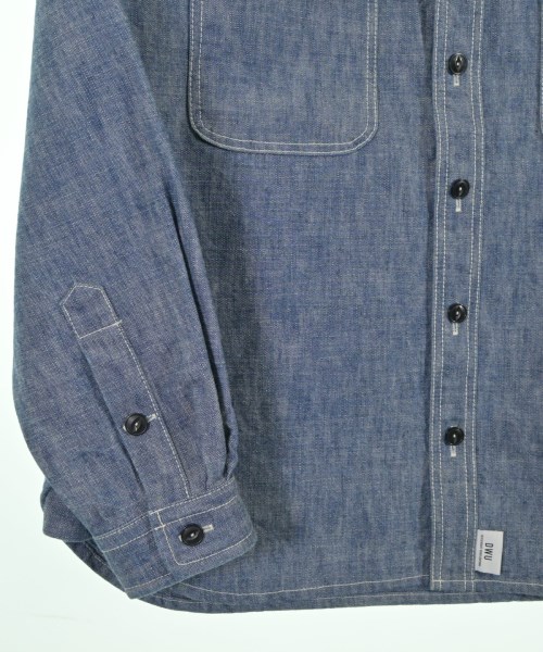 DESCENDANT（ディセンダント）カジュアルシャツ 青 サイズ:1(S位) メンズ/2200620333368