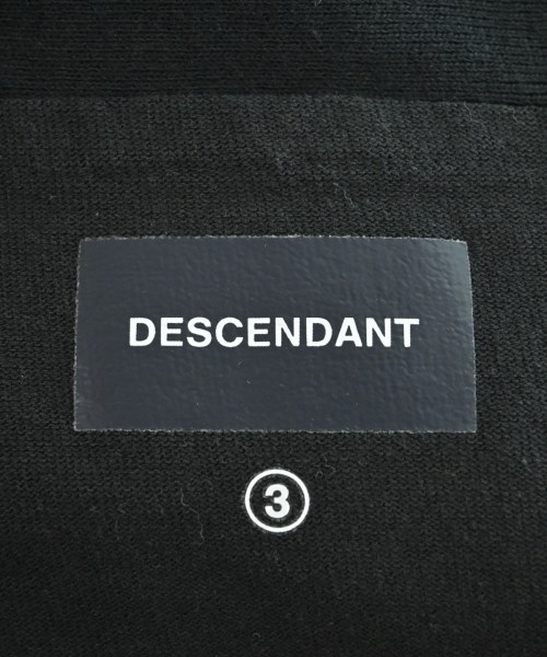 DESCENDANT（ディセンダント）Tシャツ・カットソー 黒 サイズ:3(L位) メンズ/2200618646043