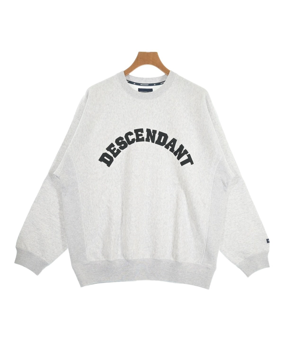 DESCENDANT（ディセンダント）スウェット グレー サイズ:3(L位) メンズ