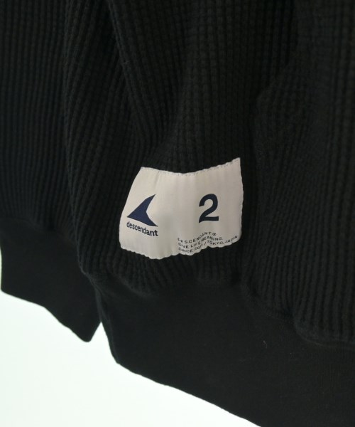 DESCENDANT（ディセンダント）パーカー 黒 サイズ:2(M位) メンズ/2200618646104