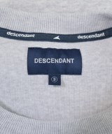 DESCENDANT（ディセンダント）スウェット グレー サイズ:3(L位) メンズ/2200618646111