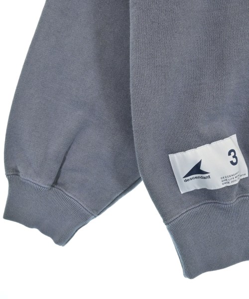 DESCENDANT（ディセンダント）スウェット 青 サイズ:3(L位) メンズ/2200618646135