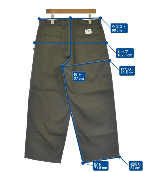 DESCENDANT（ディセンダント）チノパン 茶 サイズ:3(L位) メンズ/2200618646203