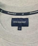 DESCENDANT（ディセンダント）スウェット グレー サイズ:2(M位) メンズ/2200618646241