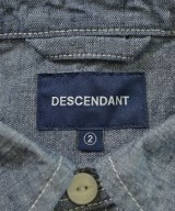 DESCENDANT（ディセンダント）カジュアルシャツ 紺 サイズ:2(M位) メンズ/2200618646302