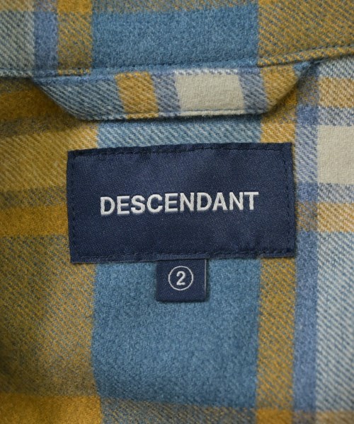 DESCENDANT（ディセンダント）カジュアルシャツ ベージュ サイズ:2(M位) メンズ/2200618646326