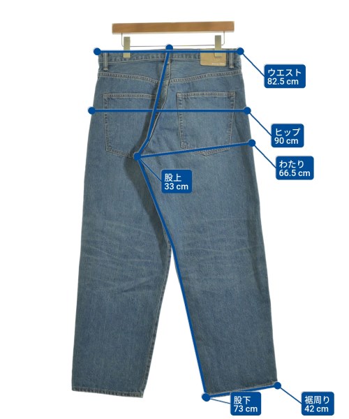 DESCENDANT（ディセンダント）デニムパンツ 紺 サイズ:2(M位) メンズ/2200618646357