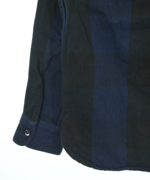 DESCENDANT（ディセンダント）カジュアルシャツ 紺 サイズ:1(S位) メンズ/2200621054033