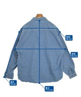 DESCENDANT（ディセンダント）カジュアルシャツ 紺 サイズ:3(L位) メンズ/2200621157017