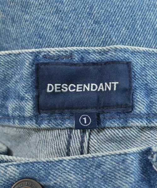 DESCENDANT（ディセンダント）デニムパンツ 青 サイズ:1(S位) メンズ/2200605375192