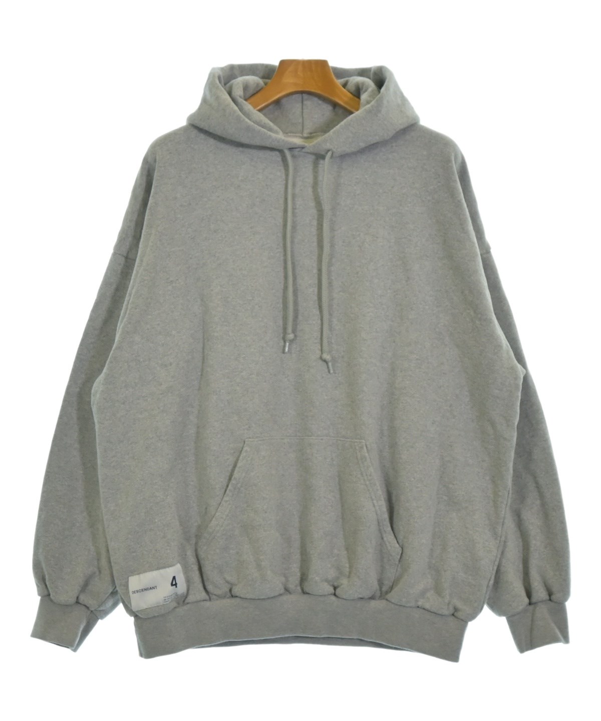 DESCENDANT グレー パーカー サイズ3 DESCENDANT - DESCENDANT ディセンダント パーカー 3(XXL位) グレー