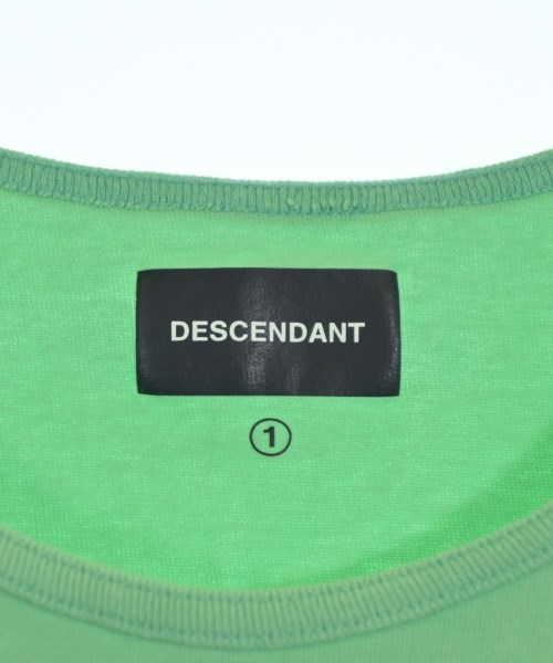 DESCENDANT（ディセンダント）タンクトップ 緑 サイズ:1(S位) メンズ/2200605375338
