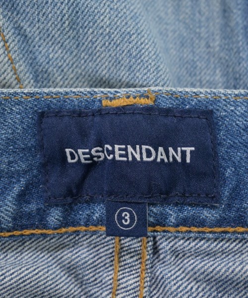 DESCENDANT（ディセンダント）デニムパンツ 青 サイズ:3(L位) メンズ/2200604129543