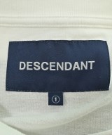 DESCENDANT（ディセンダント）Tシャツ・カットソー 白 サイズ:1(S位) メンズ/2200572255046