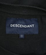 DESCENDANT（ディセンダント）Tシャツ・カットソー 黒 サイズ:1(S位) メンズ/2200668791229