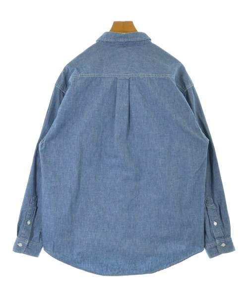 DESCENDANT（ディセンダント）カジュアルシャツ 青 サイズ:2(M位) メンズ/2200671684020