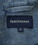 DESCENDANT（ディセンダント）カジュアルシャツ 青 サイズ:2(M位) メンズ/2200671684020