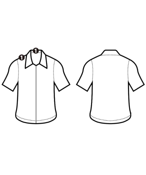 DESCENDANT（ディセンダント）カジュアルシャツ 白 サイズ:2(M位) メンズ/2200671684037