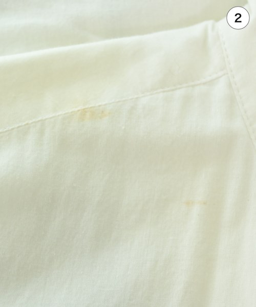 DESCENDANT（ディセンダント）カジュアルシャツ 白 サイズ:2(M位) メンズ/2200671684037