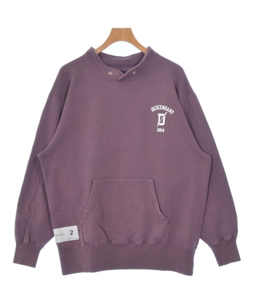 DESCENDANT(ディセンダント)スウェット 紫 サイズ:2(M位)/2200671684068