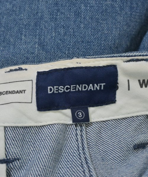 DESCENDANT（ディセンダント）デニムパンツ 青 サイズ:3(L位) メンズ/2200672532160