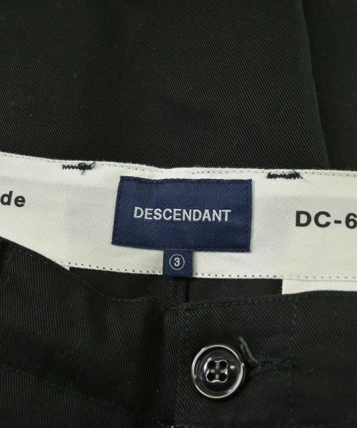 DESCENDANT（ディセンダント）チノパン 黒 サイズ:3(L位) メンズ/2200666719133
