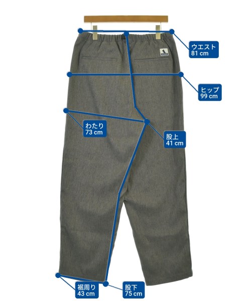 DESCENDANT（ディセンダント）スウェットパンツ グレー サイズ:3(L位) メンズ/2200666719171