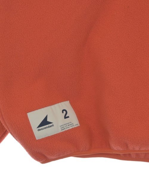 DESCENDANT（ディセンダント）スウェット オレンジ サイズ:2(M位) メンズ/2200671002022