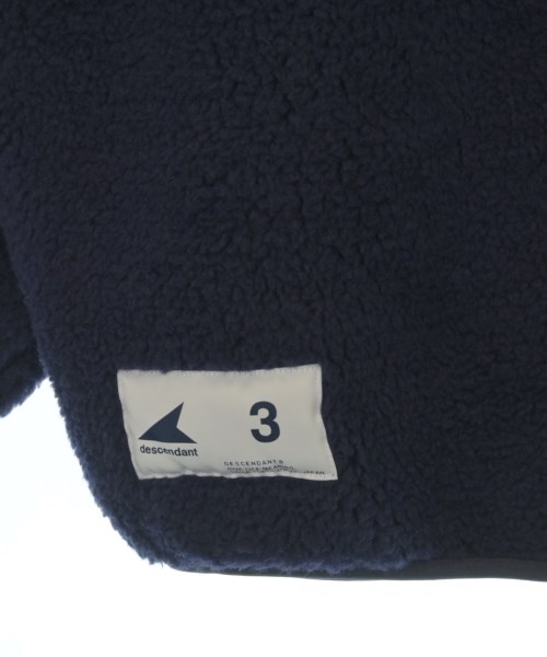 DESCENDANT（ディセンダント）スウェット 紺 サイズ:3(L位) メンズ/2200671002039