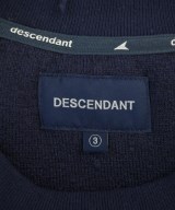 DESCENDANT（ディセンダント）スウェット 紺 サイズ:3(L位) メンズ/2200671002039