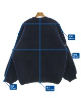 DESCENDANT（ディセンダント）スウェット 紺 サイズ:3(L位) メンズ/2200671002039