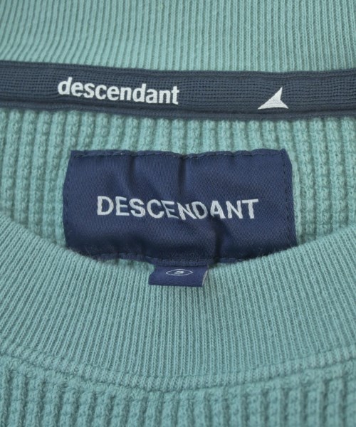 DESCENDANT（ディセンダント）Tシャツ・カットソー 青 サイズ:3(L位) メンズ/2200671002046