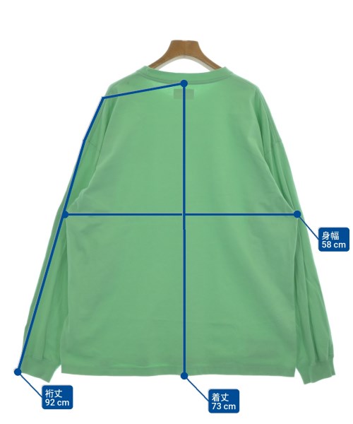 DESCENDANT（ディセンダント）Tシャツ・カットソー 緑 サイズ:3(L位) メンズ/2200671002053