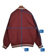 DESCENDANT（ディセンダント）スタジャン 赤 サイズ:3(L位) メンズ/2200671002091