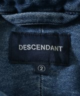 DESCENDANT（ディセンダント）カジュアルシャツ 青 サイズ:2(M位) メンズ/2200671002145