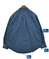 DESCENDANT（ディセンダント）カジュアルシャツ 青 サイズ:2(M位) メンズ/2200671002145