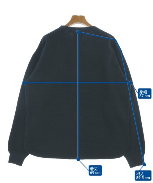 DESCENDANT（ディセンダント）Tシャツ・カットソー 紺 サイズ:1(S位) メンズ/2200671002183