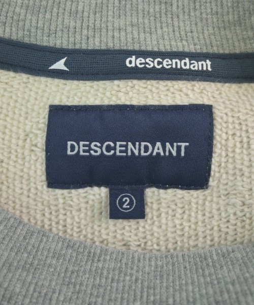 DESCENDANT（ディセンダント）スウェット グレー サイズ:2(M位) メンズ/2200671002190