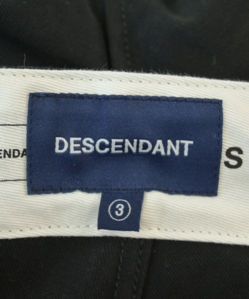 DESCENDANT（ディセンダント）チノパン 黒 サイズ:3(L位) メンズ/2200671002206