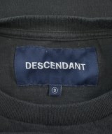 DESCENDANT（ディセンダント）Tシャツ・カットソー 黒 サイズ:3(L位) メンズ/2200674049062