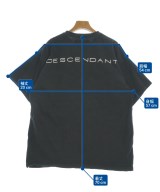 DESCENDANT（ディセンダント）Tシャツ・カットソー 黒 サイズ:3(L位) メンズ/2200674049062