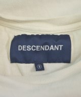 DESCENDANT（ディセンダント）Tシャツ・カットソー 白 サイズ:3(L位) メンズ/2200674049079