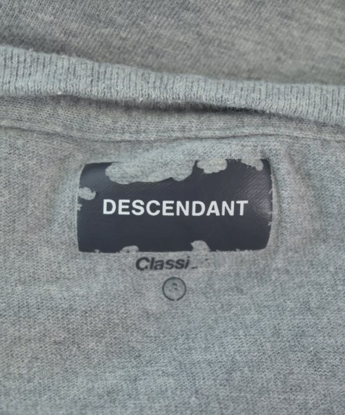 DESCENDANT（ディセンダント）Tシャツ・カットソー グレー サイズ:-(L位) メンズ/2200674049123