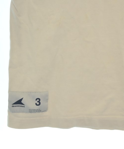 DESCENDANT（ディセンダント）Tシャツ・カットソー 白 サイズ:3(L位) メンズ/2200674049147