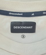 DESCENDANT（ディセンダント）Tシャツ・カットソー 白 サイズ:3(L位) メンズ/2200674049147