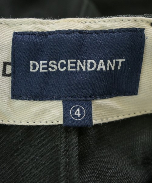 DESCENDANT（ディセンダント）チノパン 黒 サイズ:4(L位) メンズ/2200674049185