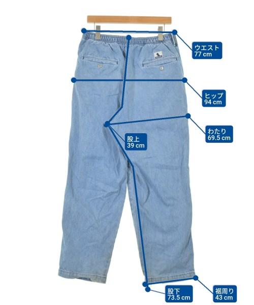 DESCENDANT（ディセンダント）デニムパンツ 青 サイズ:4(M位) メンズ/2200674049208