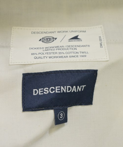 DESCENDANT（ディセンダント）チノパン ベージュ サイズ:3(L位) メンズ/2200674049215