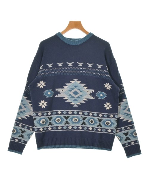 DESCENDANT(ディセンダント)ニット・セーター 紺 サイズ:3(L位)/2200674049253