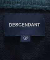 DESCENDANT（ディセンダント）ニット・セーター 紺 サイズ:3(L位) メンズ/2200674049253